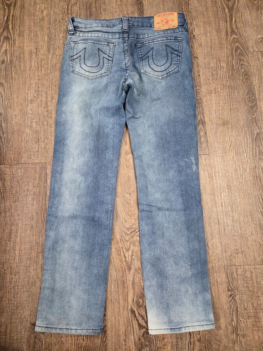 True Religion Geno Relaxed Slim Jeans Women's Jeans Size 10 - 28x26